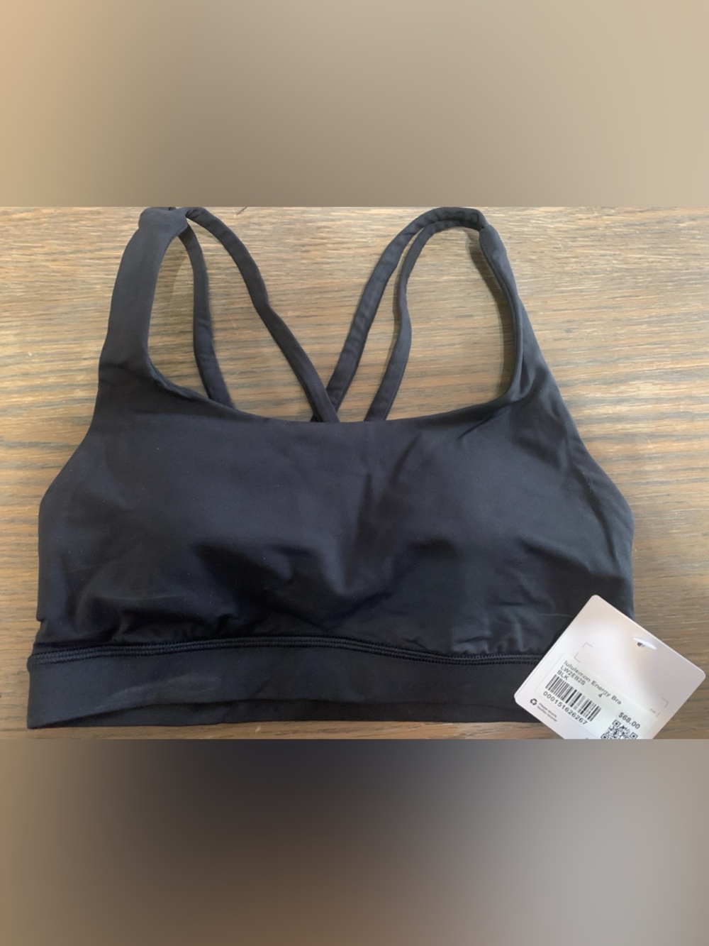 lululemon athletica Black Double-Strap Sports Bra